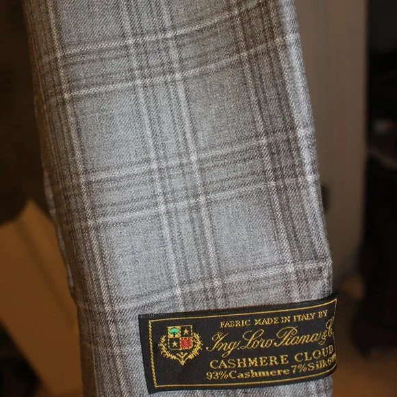 New Cashmere (Loro Piana cashmere) grey blazer44R